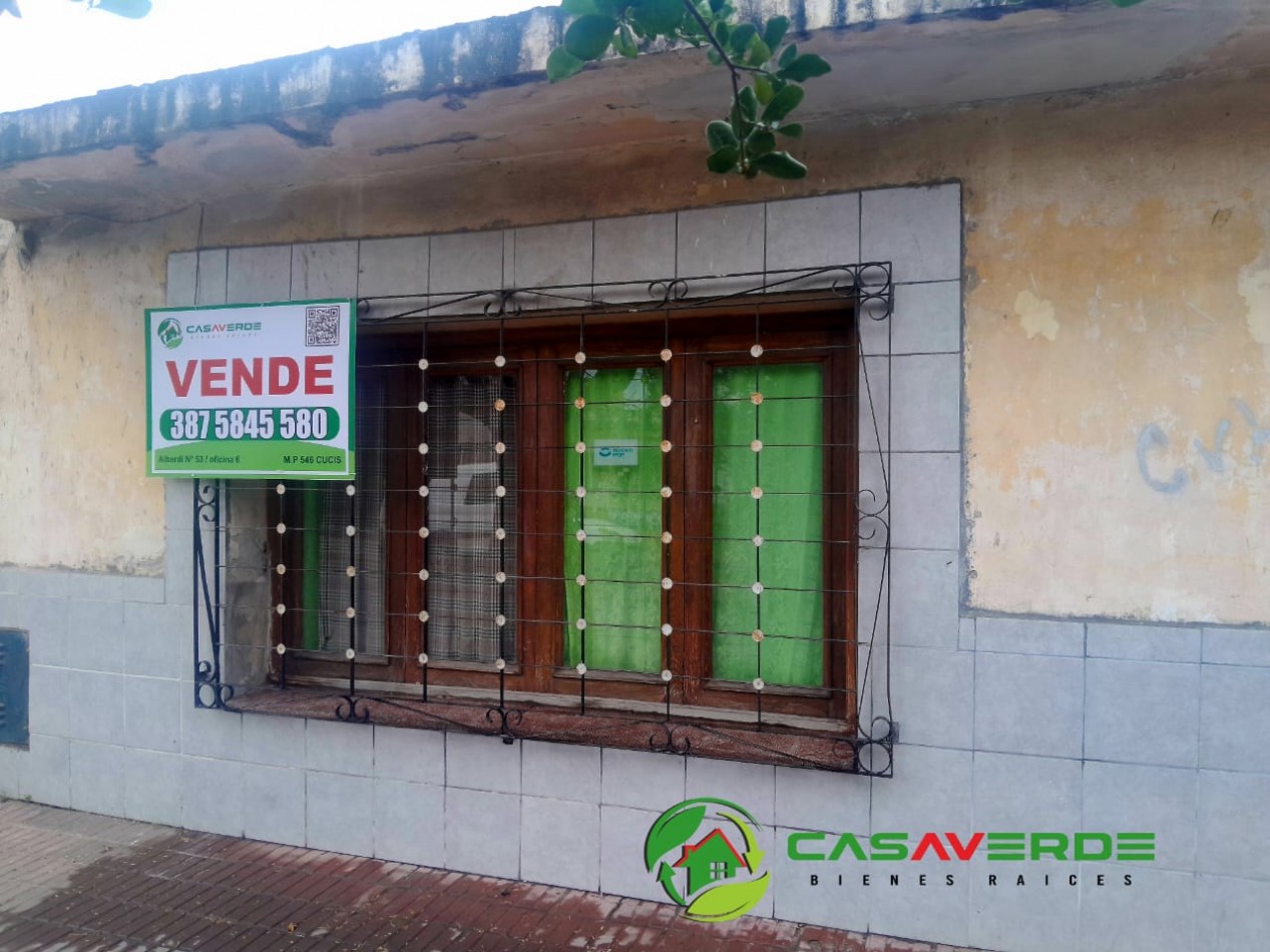 VENTA DE TERRENO CON CASA A RECICLAR/DEMOLER EN MACROCENTRO