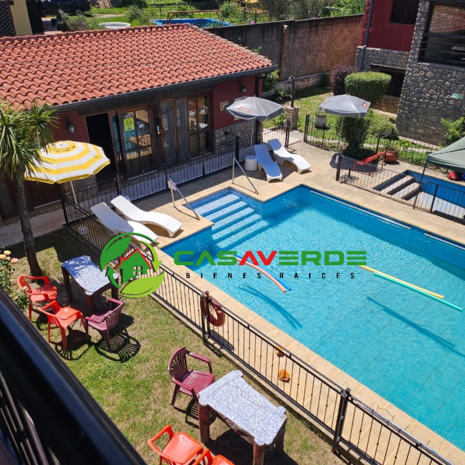 ALQUILER MENSUAL DEPARTAMENTOS TIPO CABAÑAS CON PILETA - EN VAQUEROS 