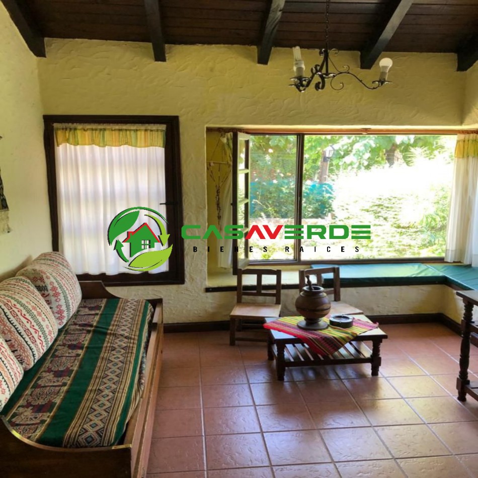 ALQUILER MENSUAL DEPARTAMENTOS TIPO CABAÑAS CON PILETA - EN VAQUEROS 