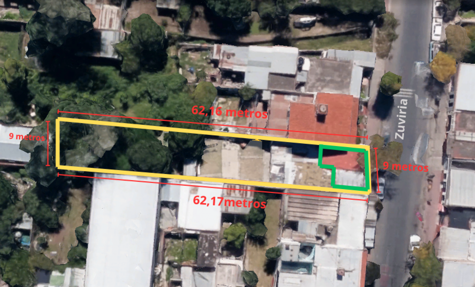 EN VENTA IMPORTANTE TERRENO EN ZUVIRIA AL 1800 CON CASA A RECICLAR/DEMOLER