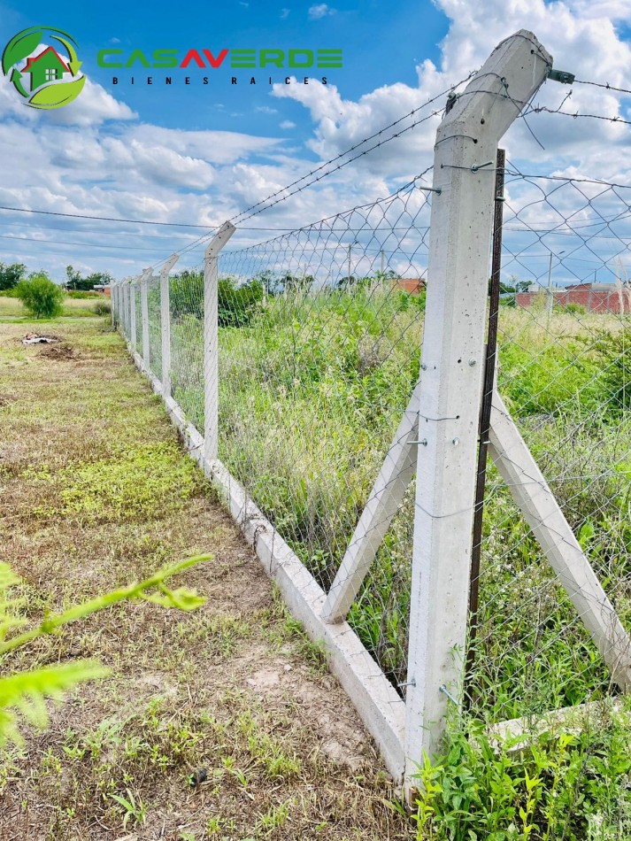 VENTA TERRENO CELESTINA SOBRE AVENIDA PRINCIPAL ASFALTADA TOTALMENTE ALAMBRADO