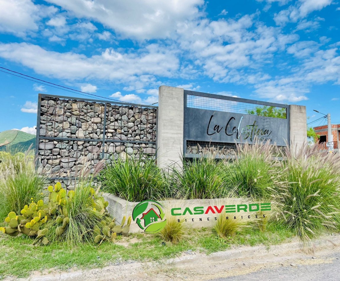 VENTA TERRENO CELESTINA SOBRE AVENIDA PRINCIPAL ASFALTADA TOTALMENTE ALAMBRADO