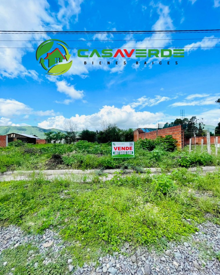 EN VENTA TERRENO EN URBANIZACION SANTA MARTA - RUTA 26