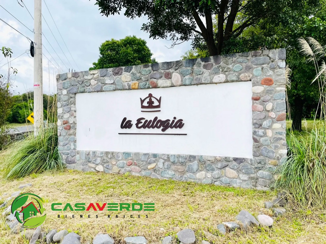 EN OPORTUNIDAD VENTA TERRENO EN LOTEO LA EULOGIA - SOBRE RUTA 51 MUY CERCA DEL INGRESO