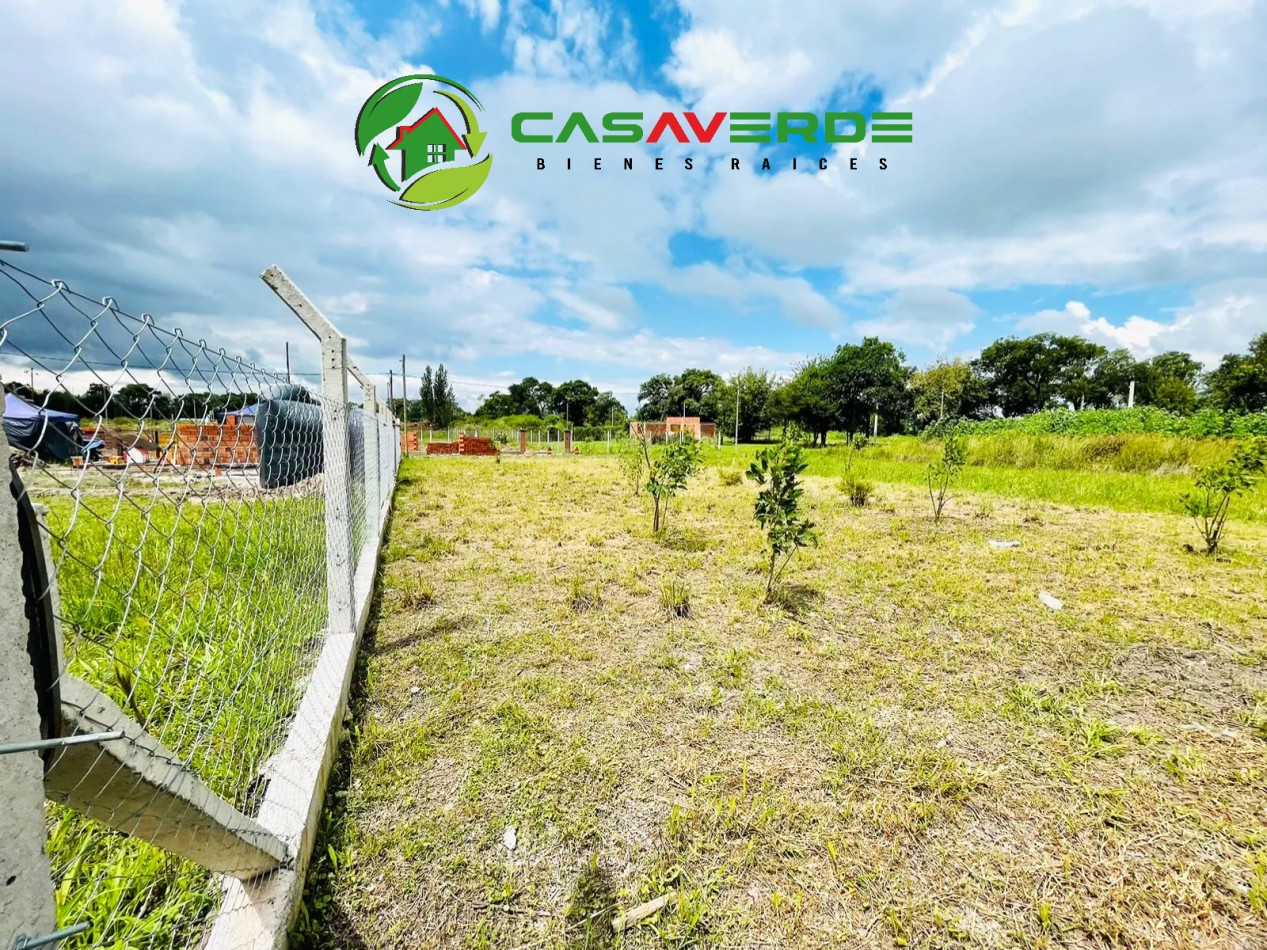 EN OPORTUNIDAD VENTA TERRENO EN LOTEO LA EULOGIA - SOBRE RUTA 51 MUY CERCA DEL INGRESO