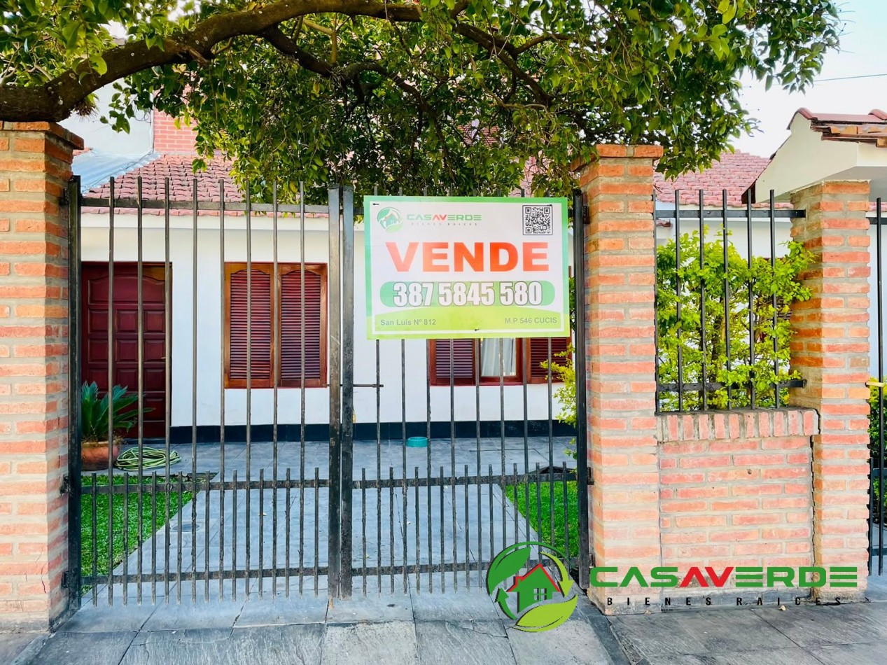 EN VENTA CASA APTA CREDITO HIPOTECARIO EN BARRIO SAN CARLOS