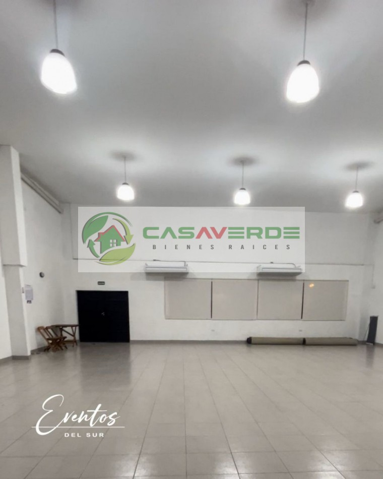ALQUILER MENSUAL SALON NUEVO DE USOS MULTIPLES - ZONA SUR - 