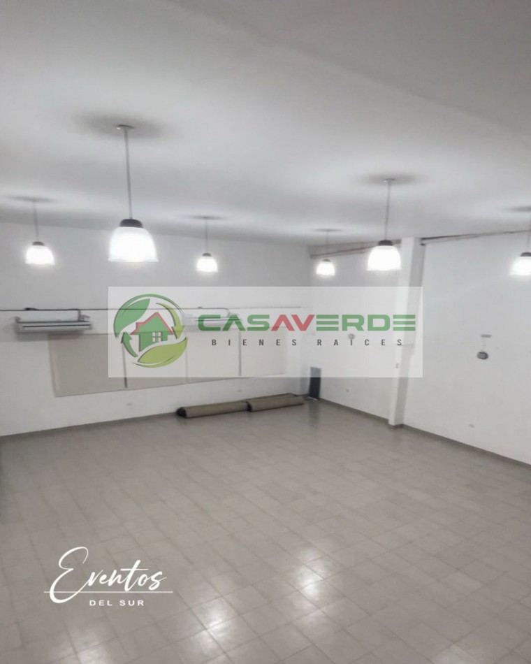 ALQUILER MENSUAL SALON NUEVO DE USOS MULTIPLES - ZONA SUR - 