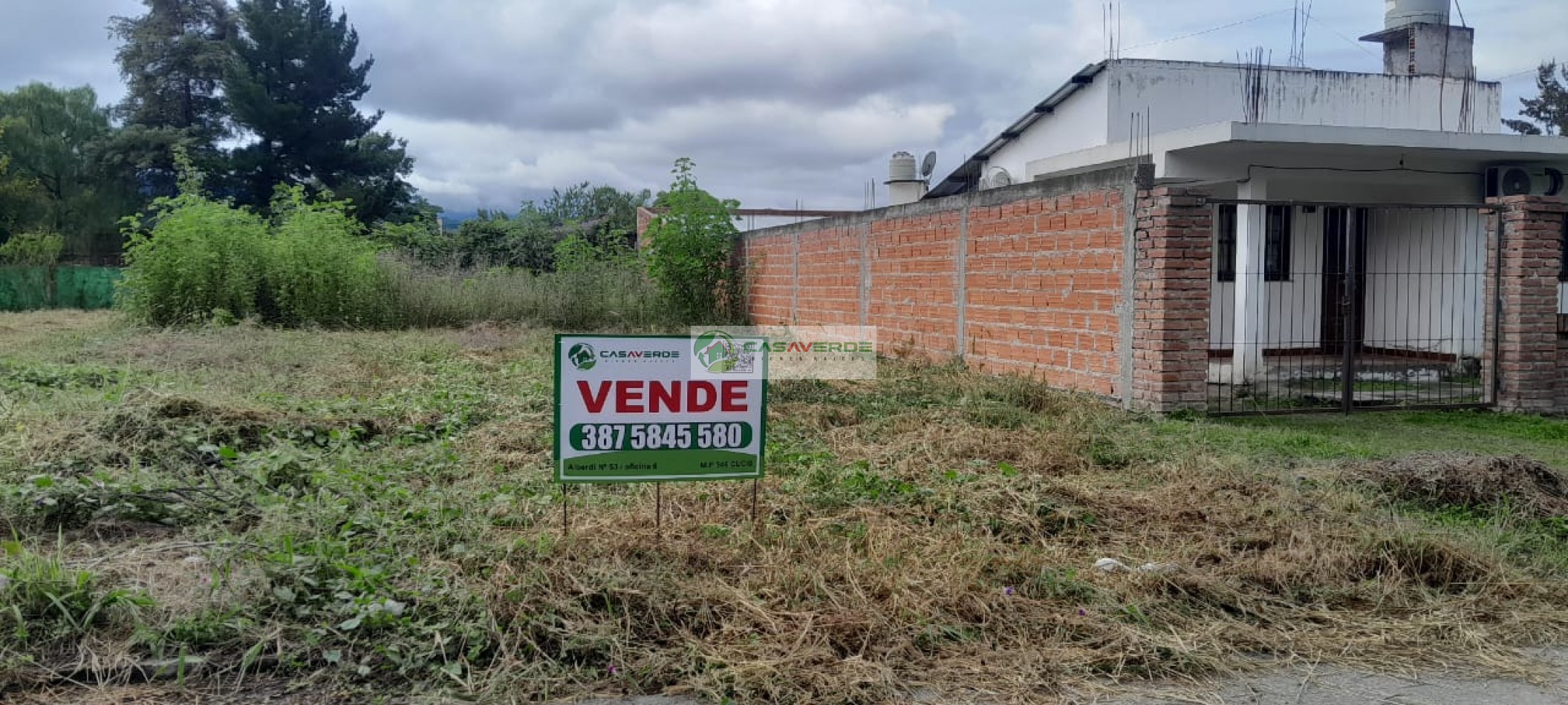 VENTA HERMOSO TERRENO CALLE ASFALTADA A 4 CUADRAS DE LA COMISARIA DE SAN LUIS