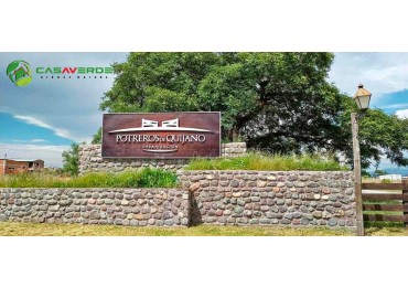 EN VENTA DOS TERRENOS EN URBANIZACION POTREROS DE QUIJANO