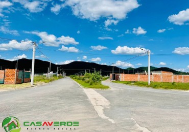 VENTA TERRENO CELESTINA SOBRE AVENIDA PRINCIPAL ASFALTADA TOTALMENTE ALAMBRADO